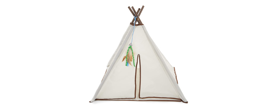 SmartyKat Kitty Camp TeePee 