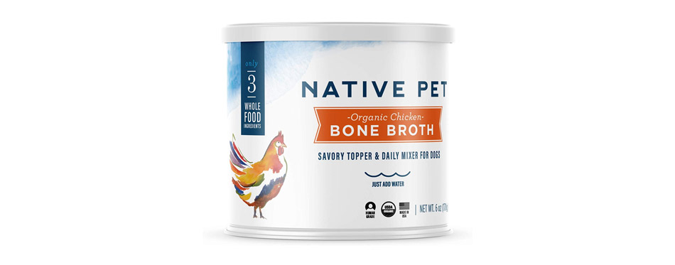 Native Pet's Bone Broth for Dogs