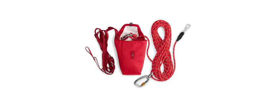 Best Portable Tie-Out: RUFFWEAR Knot-a-Hitch Dog Hitching System