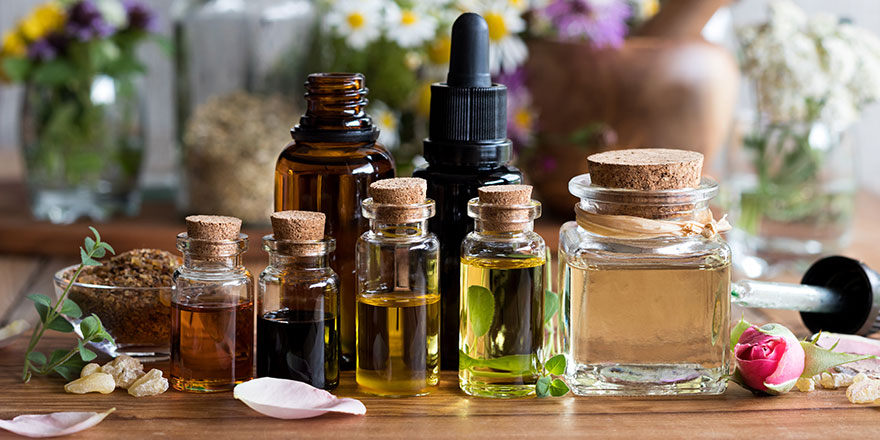 Selection of essential oils