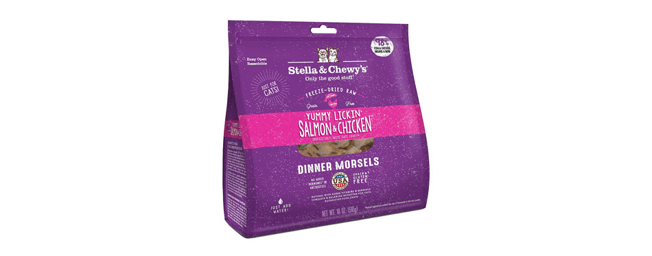 Stella & Chewy's Yummy Lickin' Salmon & Chicken Dinner Morsels