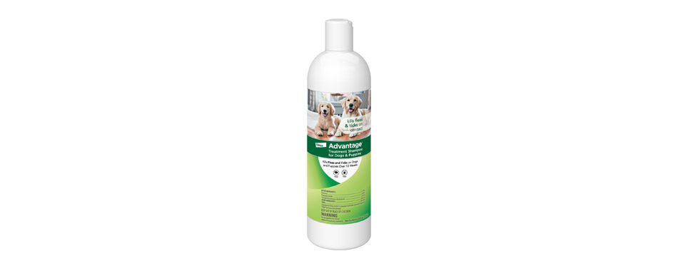 Advantage Flea & Tick Treatment Shampoo for Dogs & Puppies