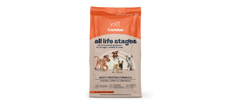 Best for All Life Stages: Canidae Premium Dry Dog Food with Whole Grains