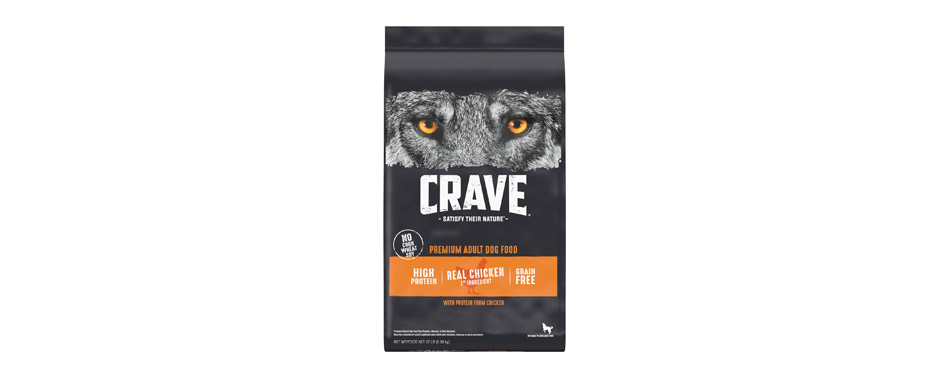 Crave High Protein Chicken Adult Grain-Free Dry Dog Food
