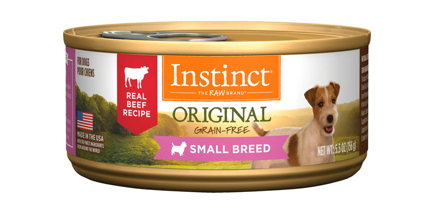 Instinct Original Small Breed Grain-Free Real Beef Recipe Wet Canned Dog Food