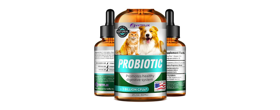Vetflix Probiotic for Dogs and Cats
