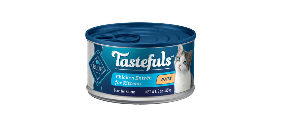 Best Canned: Blue Buffalo Tastefuls Chicken Entrée Kitten Pate