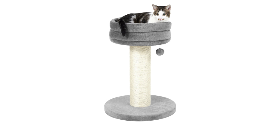 Frisco 24.8-in Heavy Duty Faux Fur Cat Tree