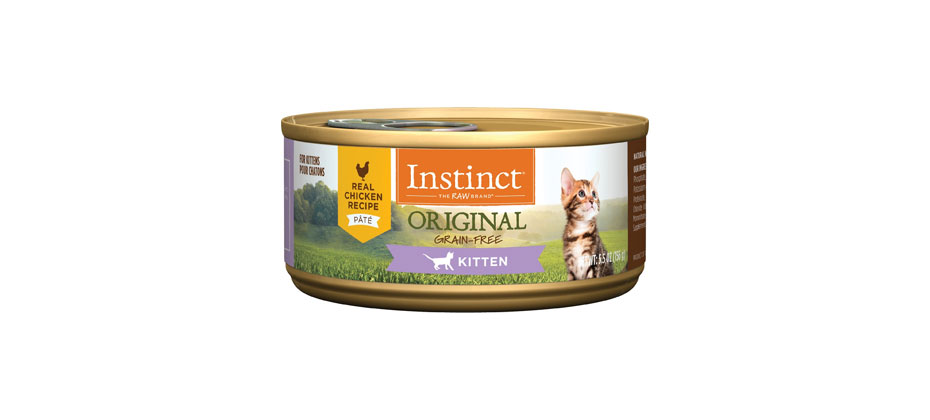 Runner Up: Instinct Kitten Grain-Free Original