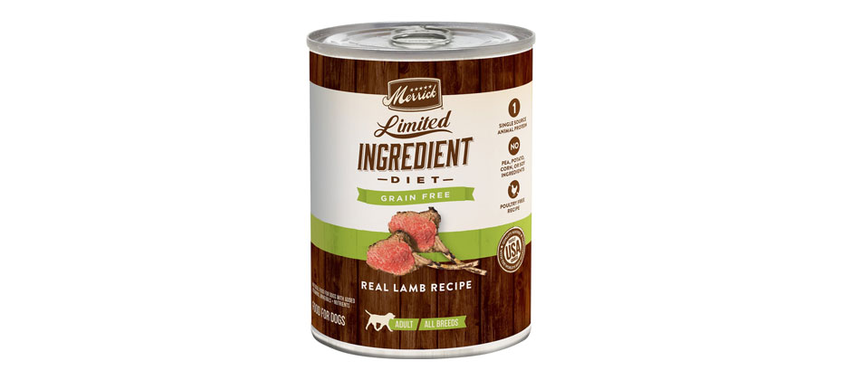 Merrick Limited Ingredient Diet Wet Dog Food Real Lamb Recipe