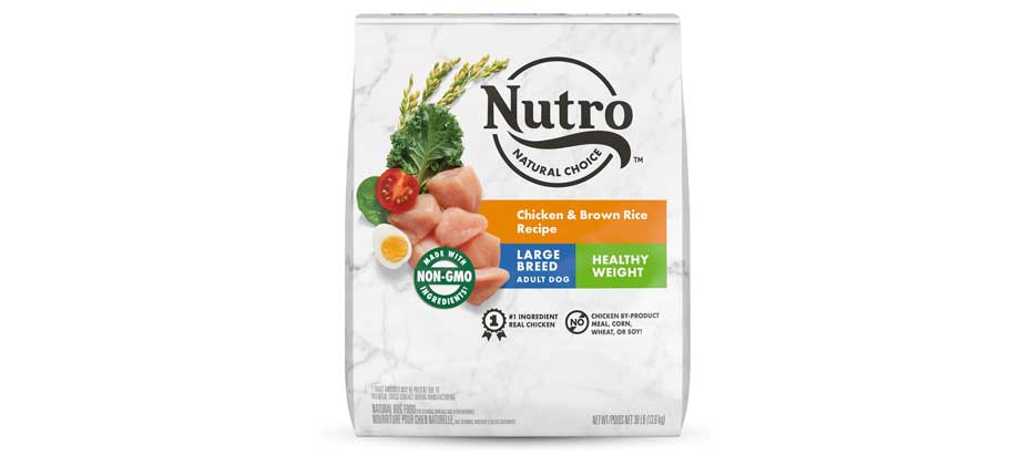 Nutro Natural Choice Healthy Weight Large Breed Adult Chicken & Brown Rice Recipe