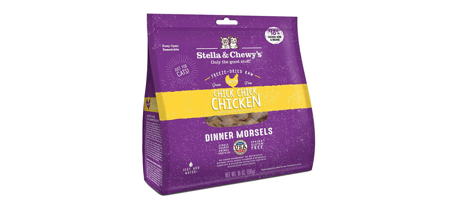 Best Freeze-Dried: Stella & Chewy's Chick Chick Chicken Dinner Morsels