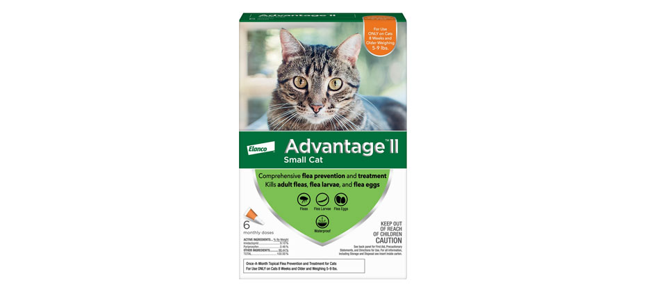 Advantage II Flea Spot Treatment for Cats - 30% Off