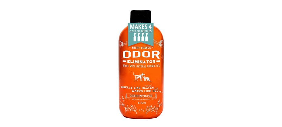 Best Disinfectant: Angry Orange Super Strength Pet Odor Neutralizer