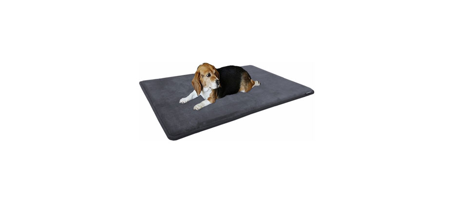 Most Comfortable: Dogbed4less Premium Gel-Infused Memory Foam Mat