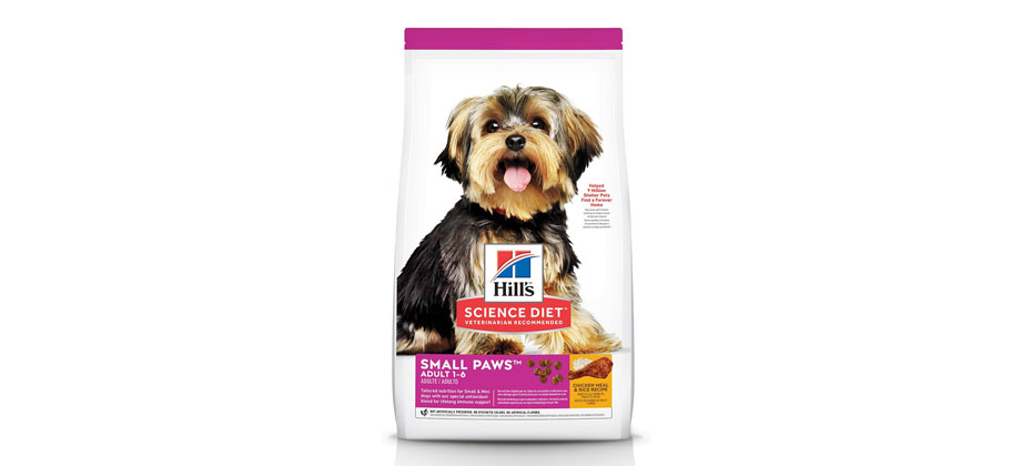 Hill's Science Diet Small Paws Chicken Meal & Rice Recipe