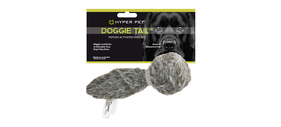 The Best Interactive Plush Toy: Hyper Pet Doggie Tail Interactive Dog Toy