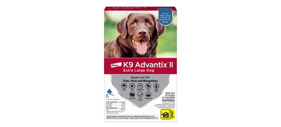 K9 Advantix II Flea & Tick Spot Treatment for Dogs - 30% Off