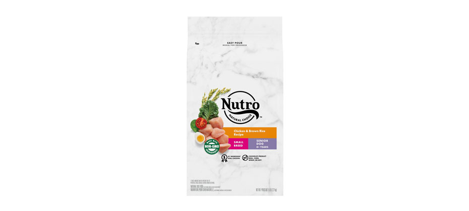 Best for Senior Yorkies: Nutro Natural Choice Chicken & Brown Rice Recipe