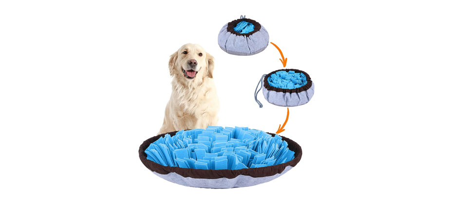 Pet Arena Adjustable Snuffle Mat For Dogs