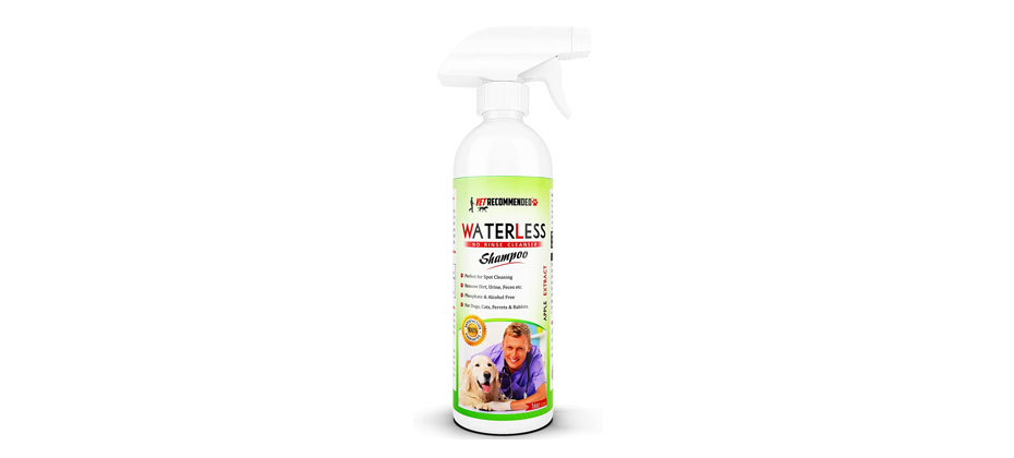 Vet Recommended Waterless Dog Shampoo