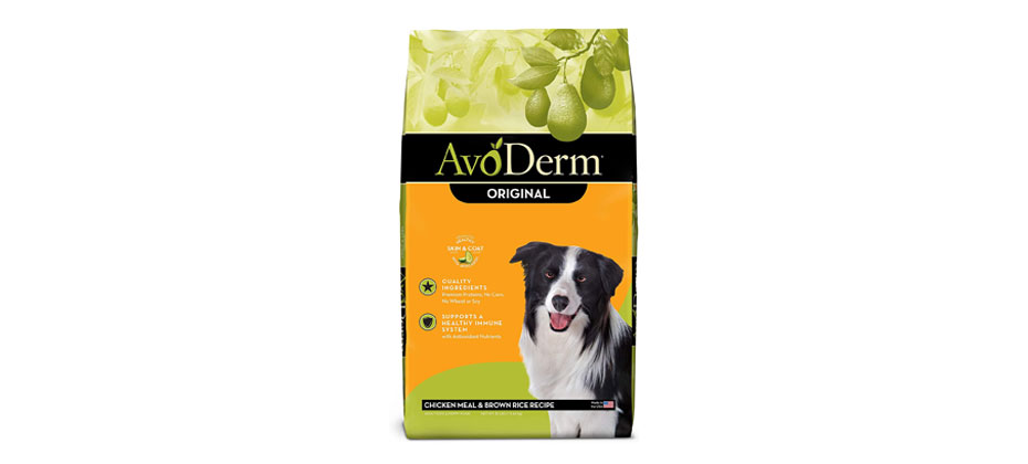 Best for Healthy Skin & Coat: AvoDerm Natural Chicken Recipe Dog Food 