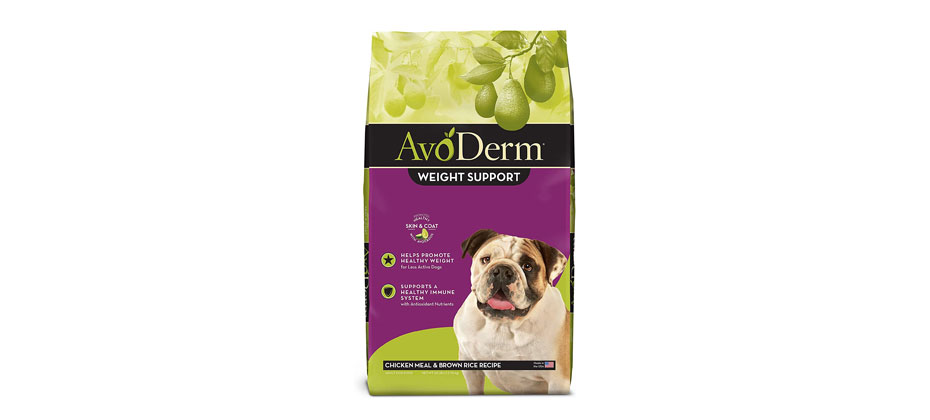 AvoDerm Weight Support Chicken Meal & Rice Dog Food