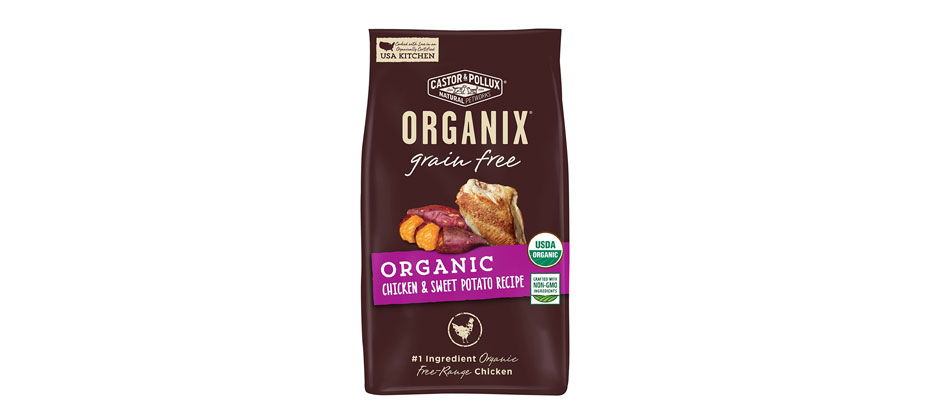 Best Organic: Castor & Pollux Chicken & Sweet Potato Dog Food