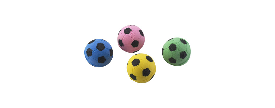 Best Cat Ball Toy: Ethical Pet Sponge Soccer Ball Cat Toy