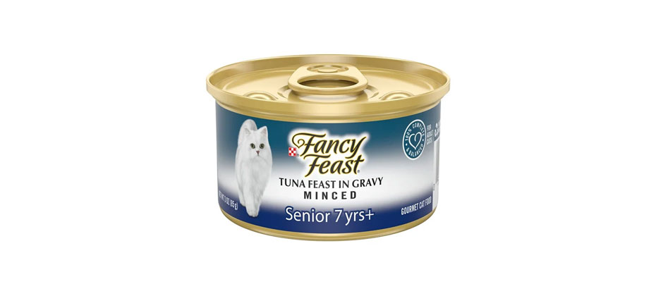 Best Wet Food for Outdoor Senior Cats: Fancy Feast Tuna Feast in Gravy