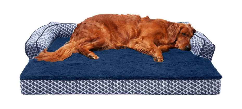 Best Cooling: FurHaven Comfy Couch Cooling Gel Bed