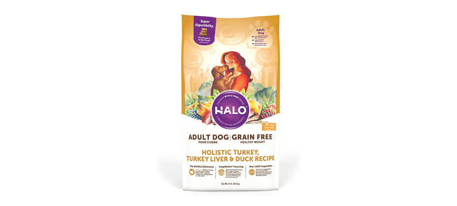 Halo Holistic Healthy Weight Grain-Free Turkey