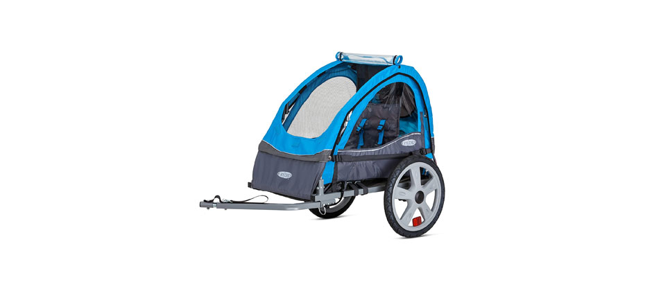  Instep Double Seat Dog Bike Trailer