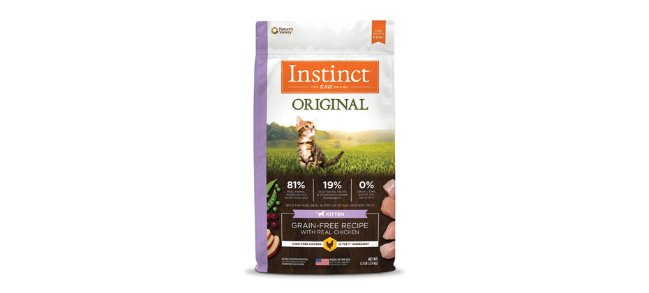 Best Dry Food for Outdoor Kittens: Instinct Original Kitten Grain-Free Recipe