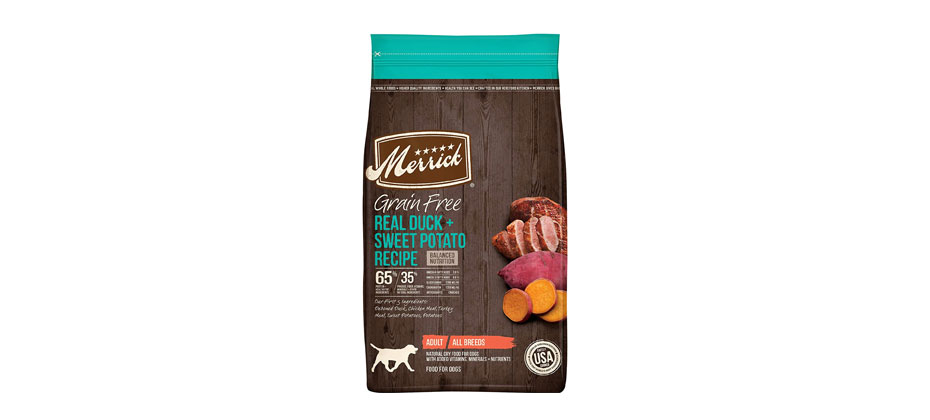 Merrick Duck + Sweet Potato Grain-Free Dog Food 