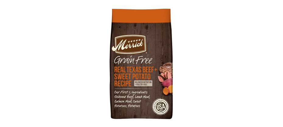 Merrick Real Texas Beef + Sweet Potato Dry Dog Food