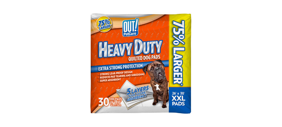 OUT! Heavy Duty XXL Dog Pads