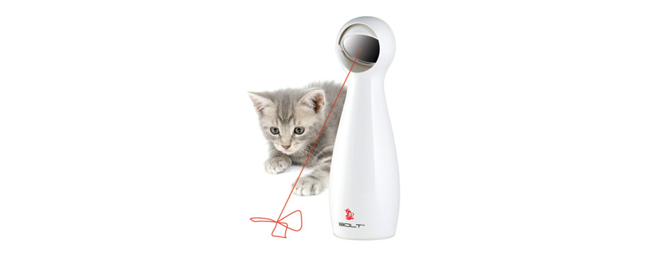 Best for Active Cats: PetSafe Bolt Interactive Laser Cat Toy