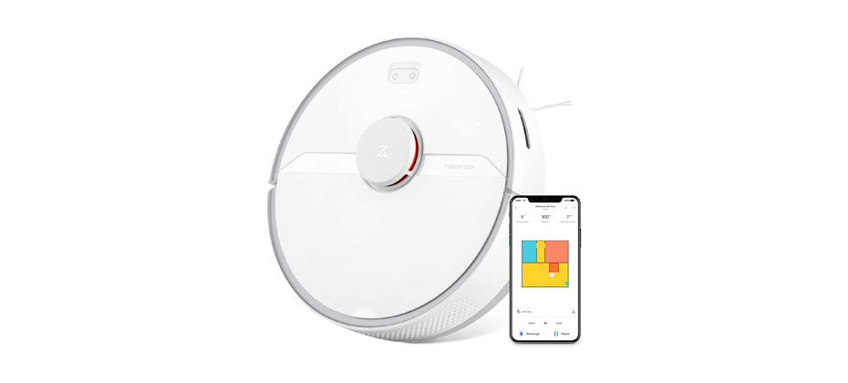 Roborock S6 Pure Robot Vacuum and Mop