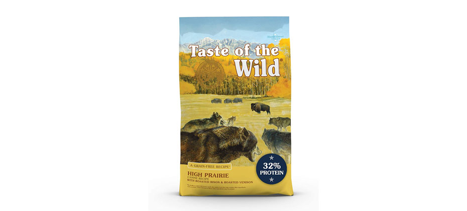 Best High-Protein: Taste of the Wild High Prairie Dry Dog Food