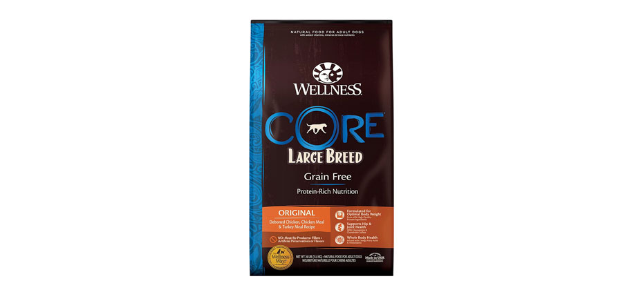 Wellness CORE Grain-Free Large Breed Chicken & Turkey Recipe