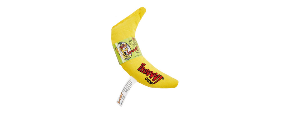Best Catnip Toy: Yeowww! Catnip Yellow Banana Cat Toy