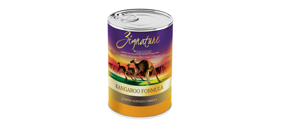 Zignature Kangaroo LID Formula Grain-Free Canned Dog Food