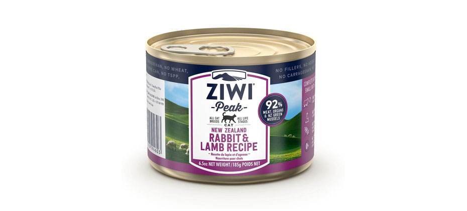 Best Wet Food for Adult Outdoor Cats: Ziwi Peak Rabbit & Lamb Recipe Canned Cat Food