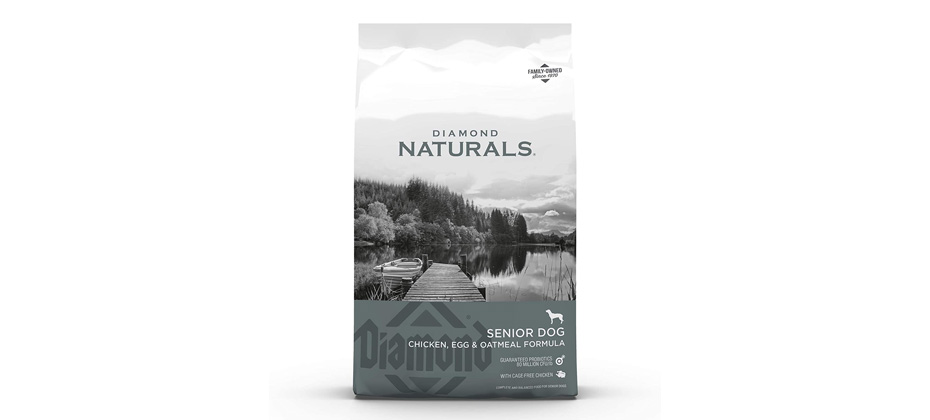 Best for Sensitive Stomachs: Diamond Naturals Senior Dog Food