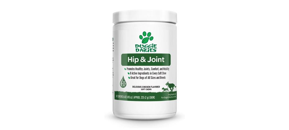 Doggie Dailies Advanced Hip & Joint Chicken Flavored Soft Chews