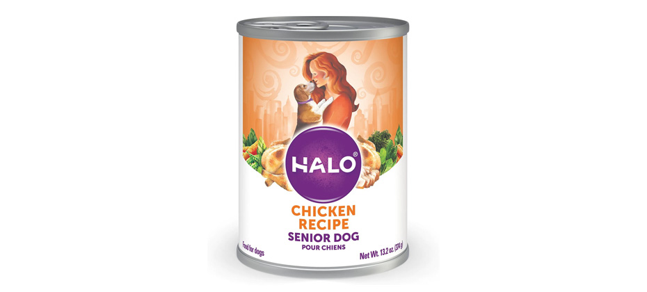 Halo Holistic Chicken Recipe Canned Dog Food