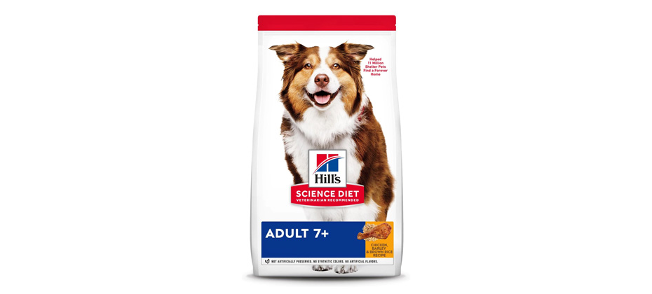 Hill's Science Diet Adult 7+ Chicken Meal Dry Dog Food