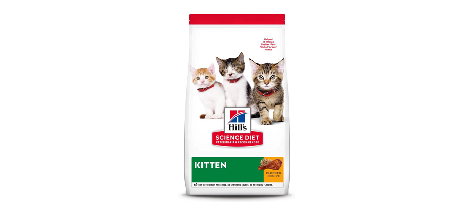 Hill's Science Diet Kitten Chicken Recipe Dry Cat Food