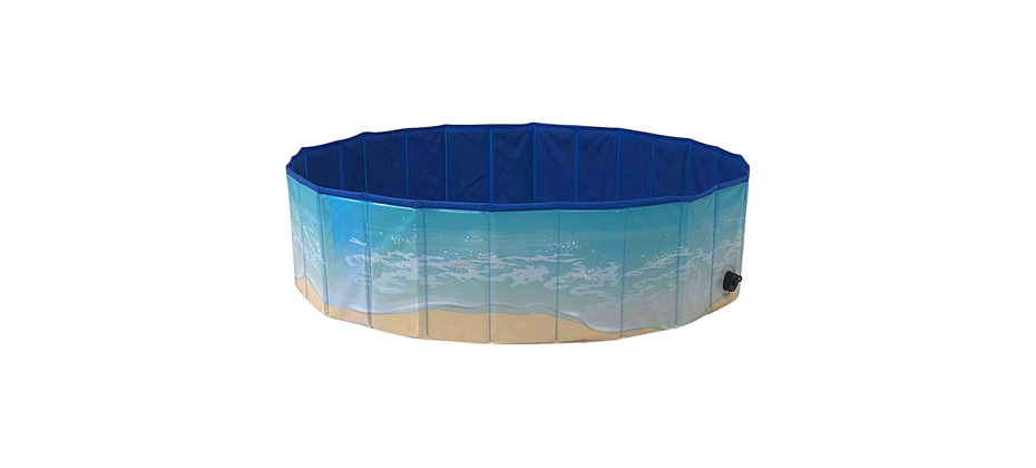 Midlee Portable Outdoor Dog Pool